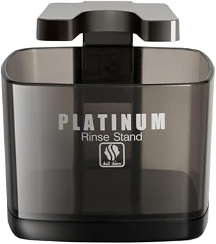 Skull Shaver Platinum Rinse Stand - Compatible with All Skull Shaver Models, Black