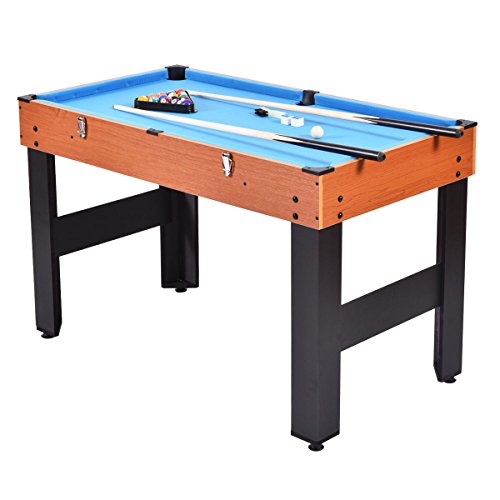 Ghp 3-In-1 48.5"X22.7"X32.5" Convertible Air Hockey Foosball Billiard Game Table #TOP2