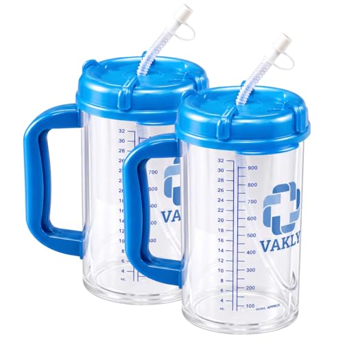 Vakly Hospital Insulated Water Bottle with Straw (2)