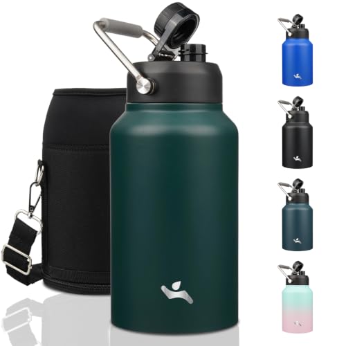 Image of Konokyo 87 oz Insulated Stainless Steel Water Bottle Jug with Handle