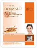 シートマスク 紅参 100枚セット ダーマル(Dermal) フェイス パック
