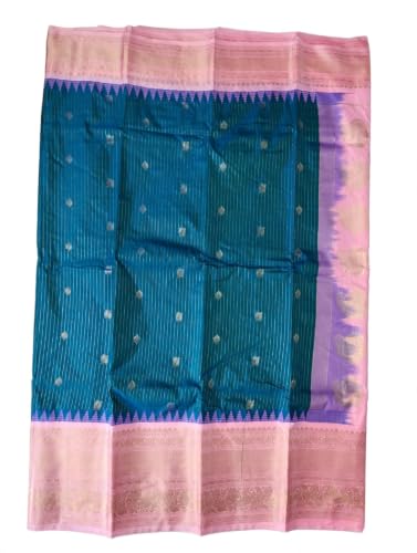 Mamtha gold gadwal silk saree – image 4