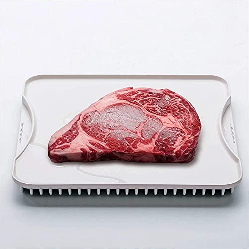 Ontdooiplateau Ontdooiplateau van aluminiumlegering Voedsel ontdooien Vlees en fruit Diepvriesplateau Keukengereedschap Snel ontdooien - Image 4
