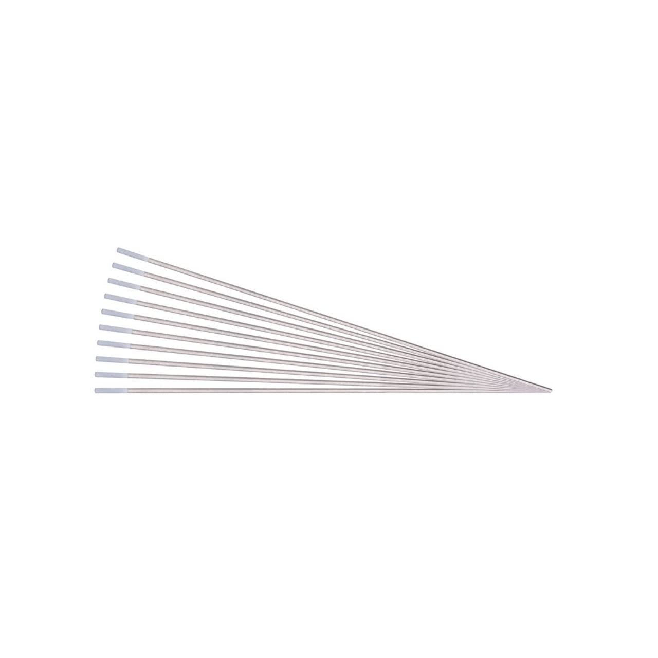 Draper Zirconiated Tungsten Electrodes, 1.6 X 150Mm (Pack Of 10) Grain