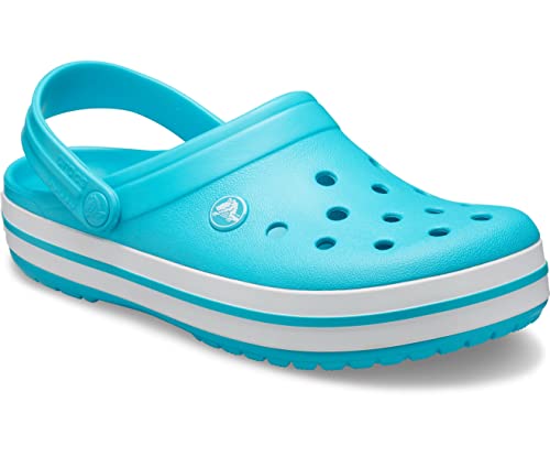 Image of Crocs Unisex Adult Crocband Clog 11016-4SL Digital Aqua M6W8