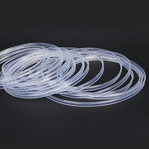 TABEN 4 m/13.12ft Optic Fiber Light Car Side Glow 12V 1W Waterproof LED Illumination Optic Fiber Pipe Car Interior Atmosphere Neon Strip Lights Cover