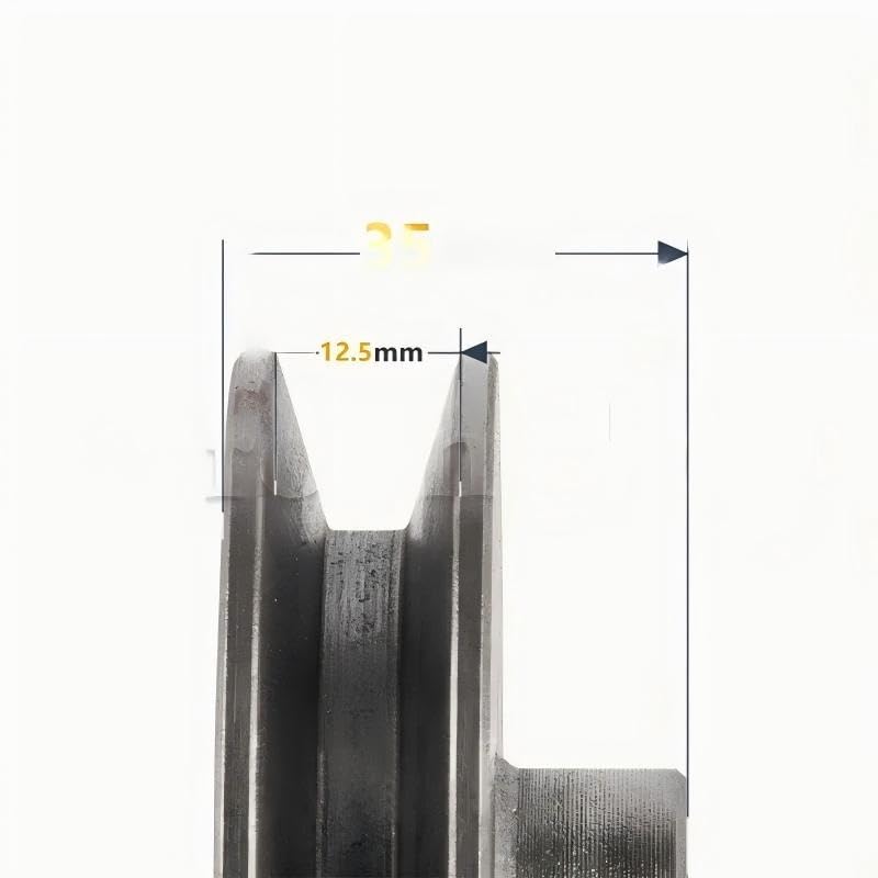 Koło pasowe klinowe o średnicy 90 mm, pogrubione koło pasowe z pojedynczym rowkiem, koło żeliwne, akcesoria do elektronarzędzi, otwór 14-30 mm (25 mm)