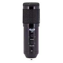A real all-rounder: The U49 condenser microphone set from CAD Audio is the perfect partner for podcasting, gaming, streaming, video and other creative projects! Flexible use: The microphone comes with an integrated USB interface for high-quality reco...