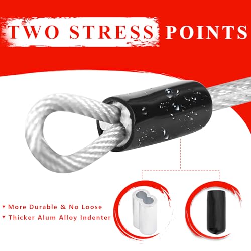 Image of Clothes Line Outdoors 40ft Retractable with Hooks