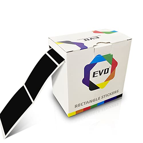 Étiquettes autocollantes noires en vinyle pour identifier vos bocaux facilement