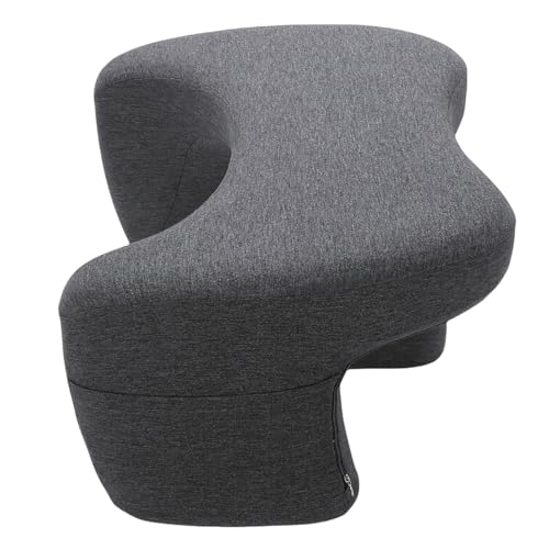 Bnineteenteam Almohada de Lectura, Cojín de Espuma Viscoelástica para Uso Portátil, Soporte Ergonómico para Jugar y Mirar Televisión en el sofá o el Suelo