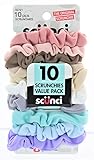 Scunci Value Pack No Damage Scrunchies - 10 Pcs.