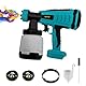 Mellif Akku Farbsprühsystem für Makita Akku 18V, Förderleistung 1000 ml/min, 800 ml Behälter, mit 3 Düsen (1/1.5/2.5mm), Bürstenlosen Motor, kabellose Farbsprühpistole für Wänden, Möbel, Lackfarbe
