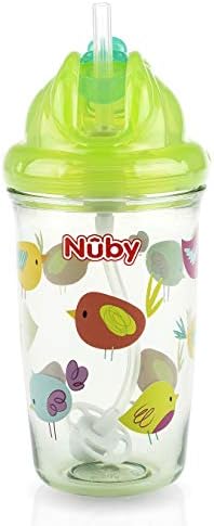 Amazon | ヌービー フリップイットカップ 300ml バード | ベビーマグ 