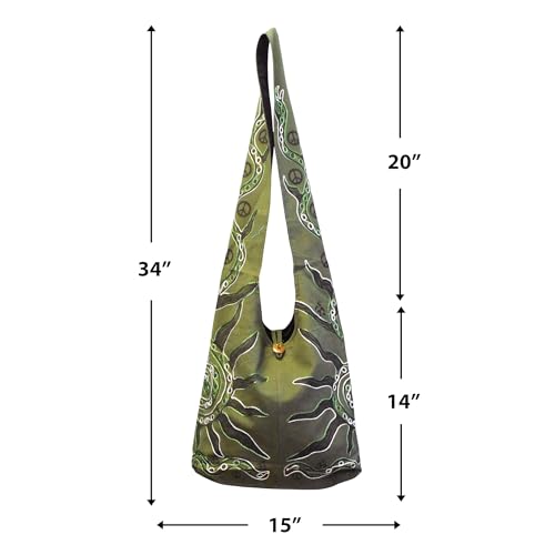 Mandala Crafts Hippie Bag for Women - Boho Purse Hobo Crossbody Bags for Women4