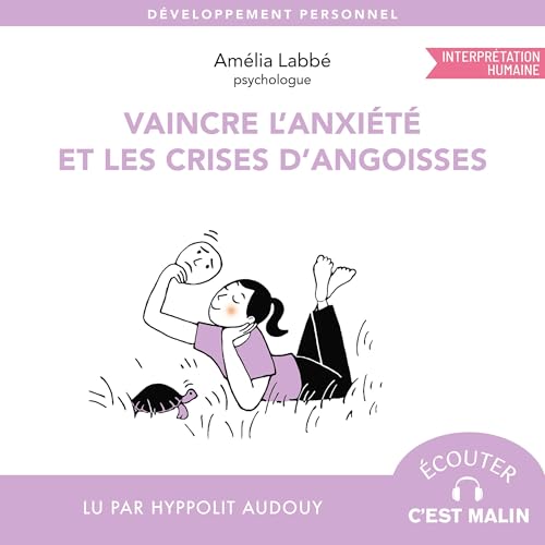 『Vaincre l'anxiété et les crises d'angoisse』のカバーアート