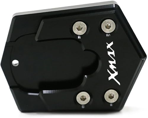 Miniatura 9 de Motorcycle Side Stand pad CNC Kickstand Motorcycle Foot Side Stand Extension Pad Support Plate Enlarge for Y&AMAHA X-MAX X MAX Xmax 300 125 250
