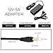 LEYF Universal Netzteil 12V DC 5A, AC 100-240V 50/60Hz, Adapter,netzadapter / 200 cm Kabellänge (5.5 – 2.1 mm Klinkenstecker) Kompatibel mit TV-Box, LED-Streifen, Router, Kamera Adptr12V-5A