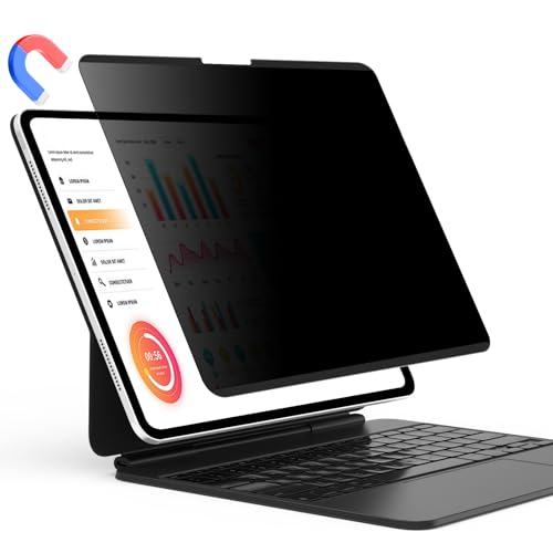 STARY Magnetic Privacy Screen for iPad Air 11 Inch 2026 2025 2024 M4 M3 M2 Model, Removable Anti Blue Light Glare Spy, Anti Reflection, Easy Installation, High Sensitive Privacy Screen Filter