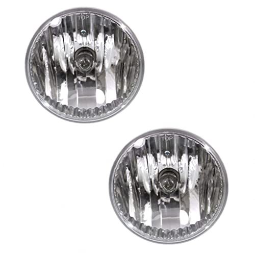 For Jeep Patriot Fog Light Assembly 2011-2017 Driver and Passenger Side Pair w/Bulbs DOT Certified Replacement For CH2594104