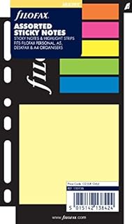 Filofax Personal Large Sticky Notes - Assorted
