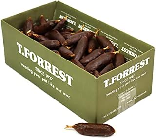 British Natural Air Dried Chicken Sausage x500g Dog Treat Chew, 95% Meat Grain and Gluten Free
