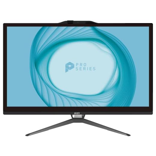 MSI PRO AP222T All-in-One Desktop: Intel i5-12400, 8GB DDR4 2666MHz, 512GB NVMe SSD, anti-cintilação, menos luz azul, BT 5.0, Windows 11 Pro: 13M-004US