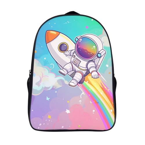 Mochilas escolares juveniles de astronauta para colegio primario y viaje