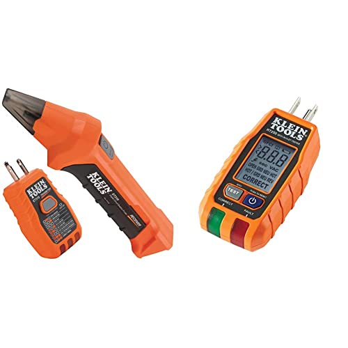 Klein Tools ET310 AC Circuit Breaker Finder with Integrated GFCI Outlet