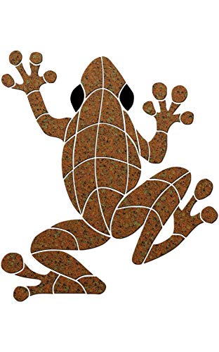 Large Frog Ceramic Swimming Pool Mosaic (24