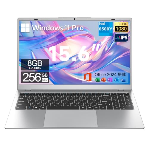 �m�[�g�p�\�R�� Office 2024���� 15.6 �C���` �yN5095��葬���z�m�[�gpc 6500Y 8GB�������[&256GB