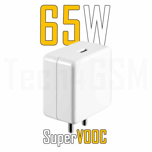 Image of AuviPal Original 65W Fast Charger Compatible With Realme Narzo 20 Pro /30 /30 Pro (Only Adapter),White
