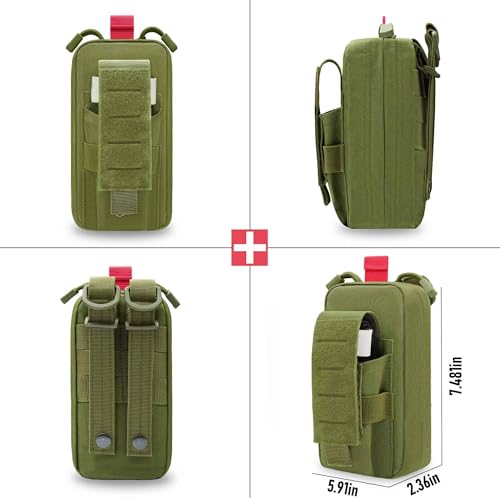 Pochette Ifak découpée Molle pour premier secours tactique