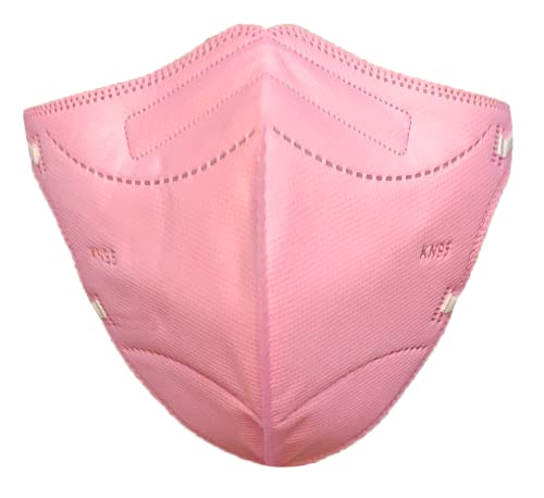 Máscaras KN95 Rosa KN95 FPP2 PFF2 - Filtragem > 95% - Embaladas de 10 em 10
