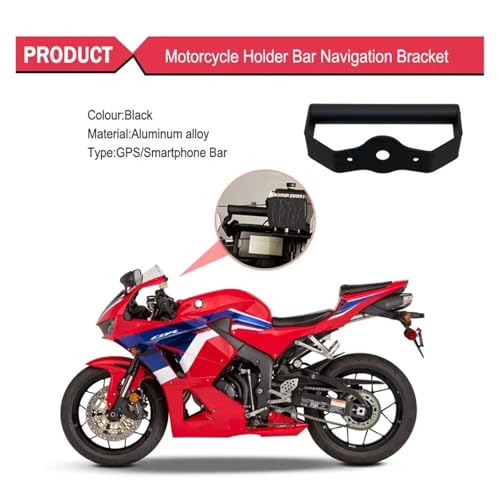 Support montage smartphone CBR 600 RR rigide finition premium