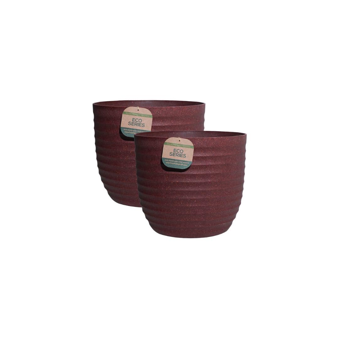 See full amazon price history chart for Harshdeep Planters for Indoor Plants - Verona - Home Balcony Garden Decorative Earth Friendly UV Protected Big Size Flower Pot, Made of Bamboo, Rice Husk 9 Inch Set of 2 (Red) Harshdeep Planters for Indoor Plants - Verona - Home Balcony Garden Decorative Earth Friendly UV Protected Big Size Flower Pot, Made of Bamboo, Rice Husk 9 Inch Set of 2 (Red) (B0D479Q41Y) Amazon Price History, Amazon Price Tracker