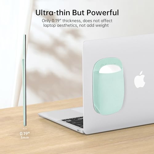 Support de souris fin pour Magic Mouse pochette adhésive pour ordinateur - 5