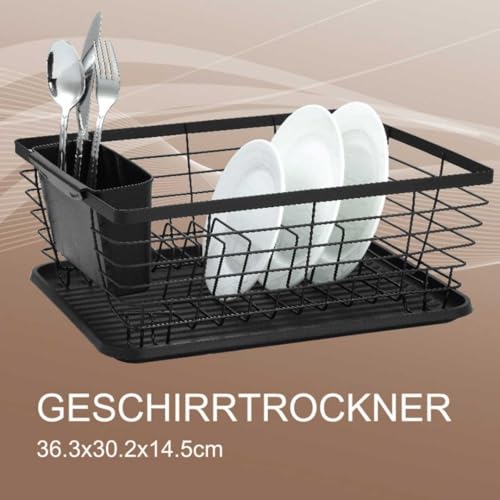Foto von KING HOFF KH-1355 Dish Drainer aus Metall,36 cm x 30 cm