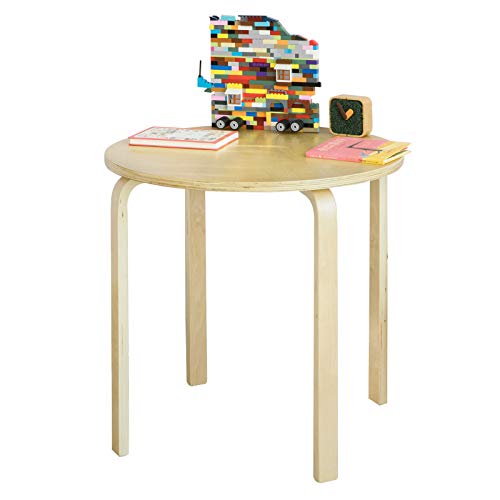 SoBuy KMB21-N,Mesa para Niños Mesa Infantil Redonda φ60 x 57 cm ES