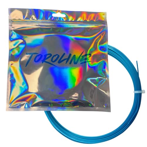 Toroline Wasabi X 17 Gauge 1.23mm Tennis String Set Neon Blue