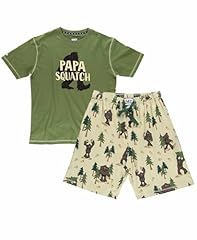 Papa Squatch Men's Short Set