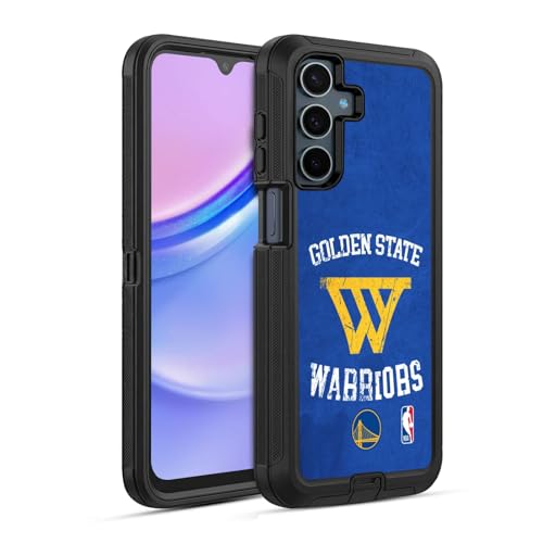 Étui Samsung Galaxy A15 antichoc délavé Golden State Warriors NBA