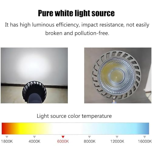 LED Untersuchungsleuchte für Gynäkologie, 6000-6500K Chirurgische Lampe mit Einstellbarer Höhe 1,1-1,8m, 360° Drehung, Leise Räder, Langlebiger ABS-Schirm für Medizinische und Veterinärmedizin