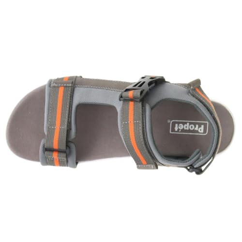 Image of Propet Mens Eli Strap River Casual Sandals Casual - Black