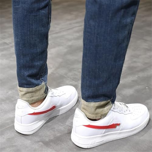 Men's Hip Hop Harem Pants Denim Trousres Loose Fit Retro Blue Streetch Patchwork Jeans Pants3