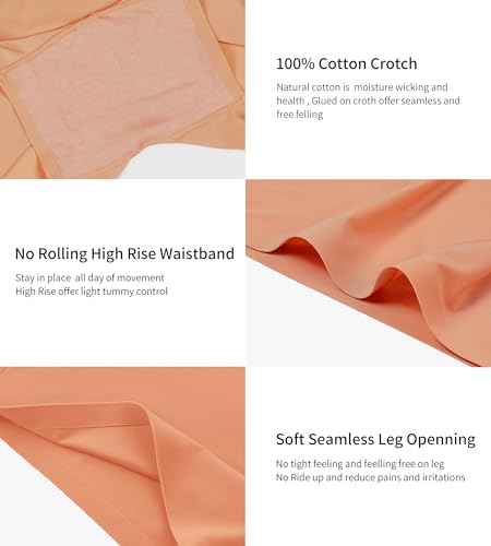 Image of SHARICCA BoyShorts Panties for Women Seamless Soft Boy Shorts Underwear Short Boxer Briefs Anti Chafing Multiple Pack