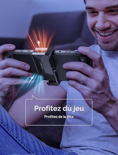 Ventilateur de refroidissement Steam Deck JSAUX avec support intégré GP0201