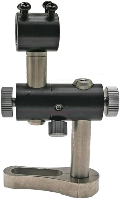 Stainless Steel Three-axis Adjustable Holder/Clamp/Mount for Laser Diode Module or Torch Precise Mechanic Parts Suitable for Optical Platform (with 25mm Holder)