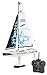 PLAYSTEM Voyager 400 RC Controlled Wind Powered Sailboat in Blue - 26
