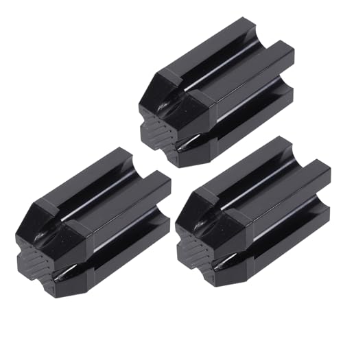 Beaupretty 3Pcs Eyebrow Pencil Sharpener Black Makeup Tools for Precise Brow and Lip Pencil Sharpening Durable Design with Shaving Collection for Daily Use